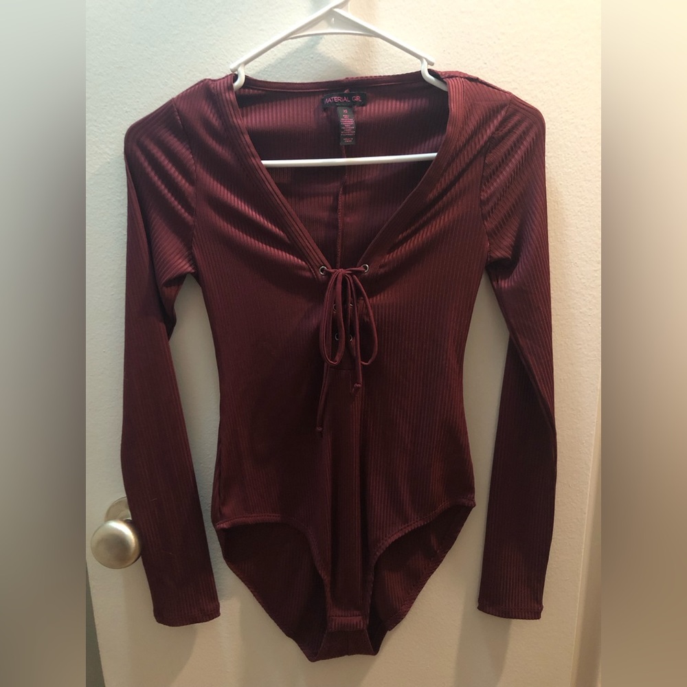 Maroon Bodysuit